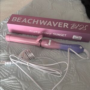 B1.25 Pink and Purple Curling Iron
